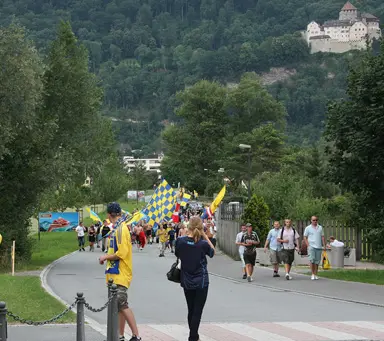 Fans i Vaduz